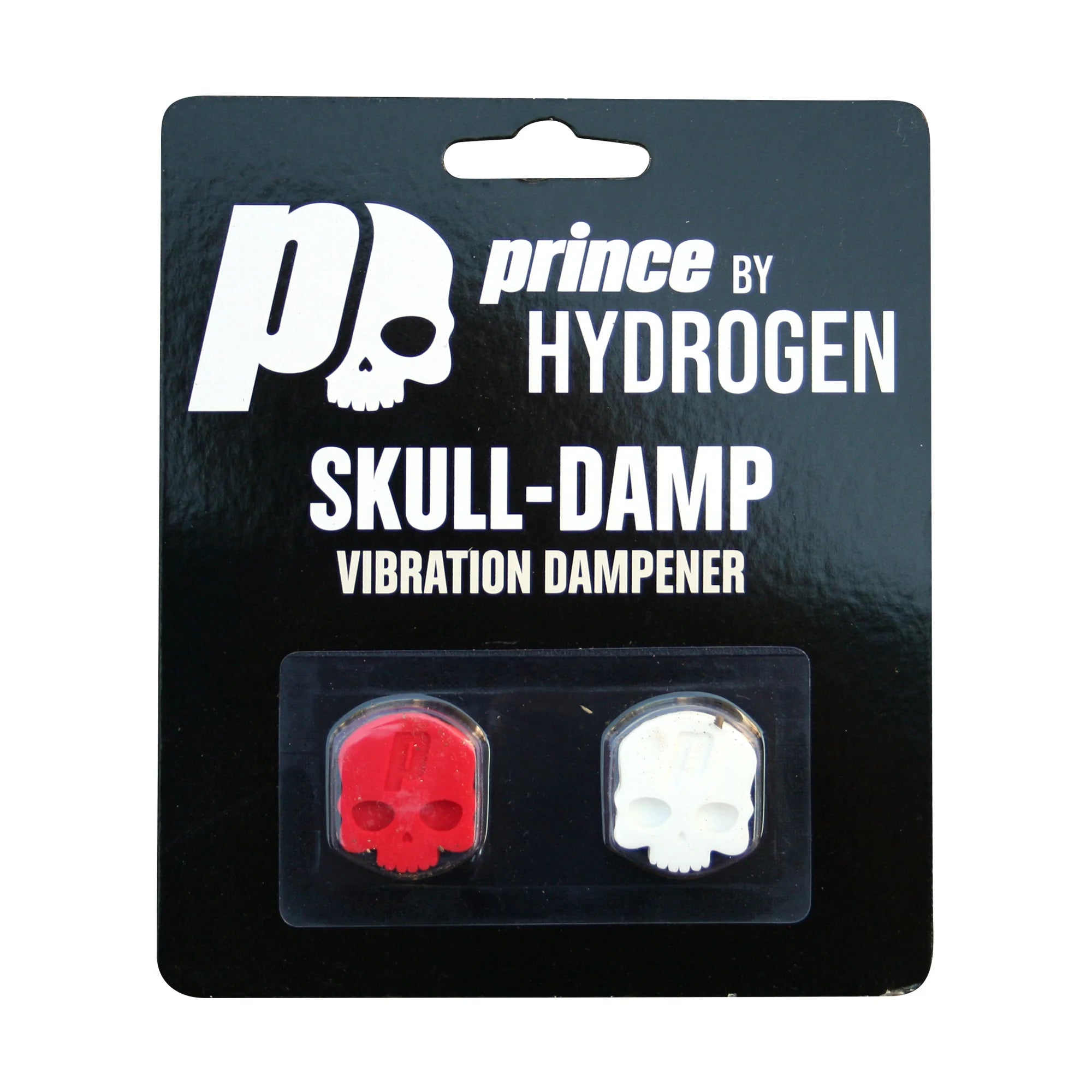 Antivibrador Prince Calabera Rojo Blanco