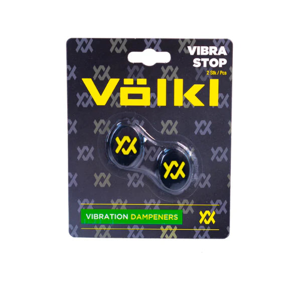 Antivibrador Volkl VibraStop Negro Amarillo