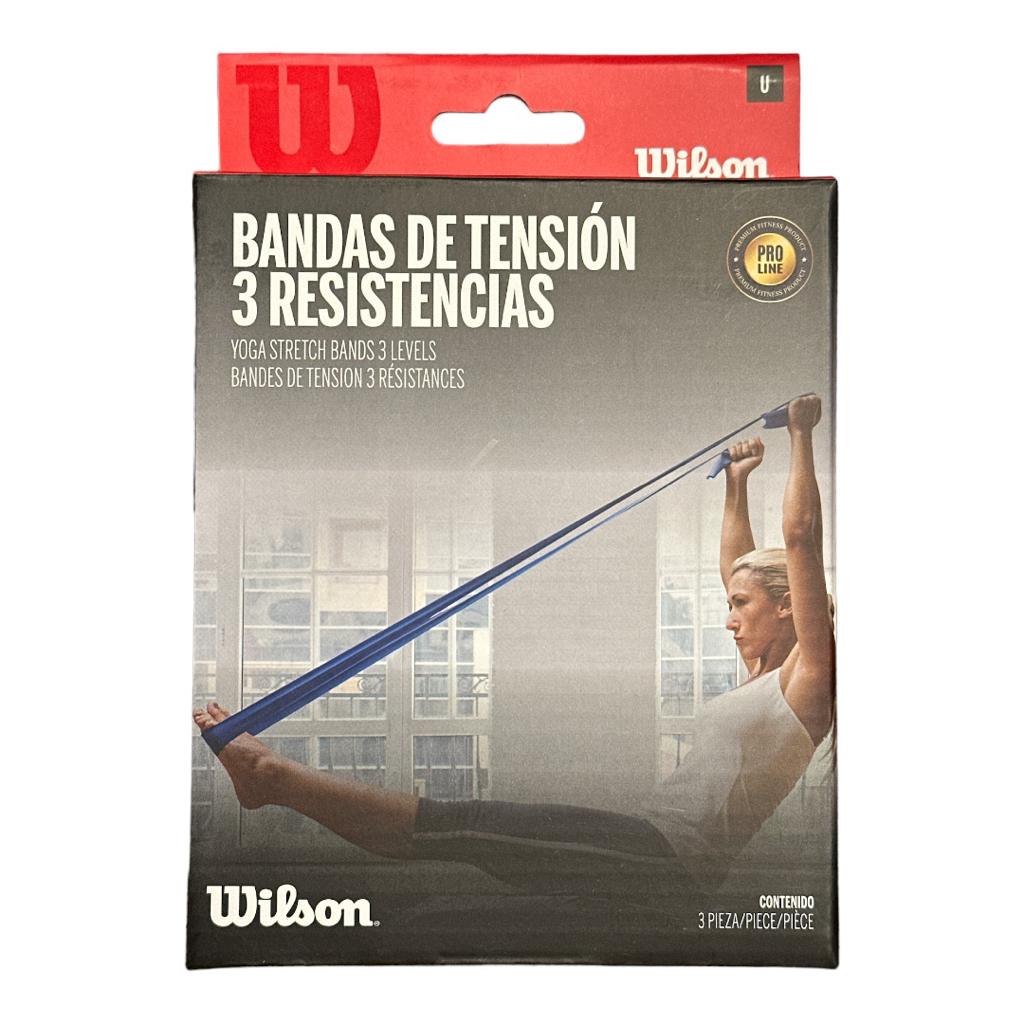 Bandas elásticas de Tensión Wilson 3 Resistencias
