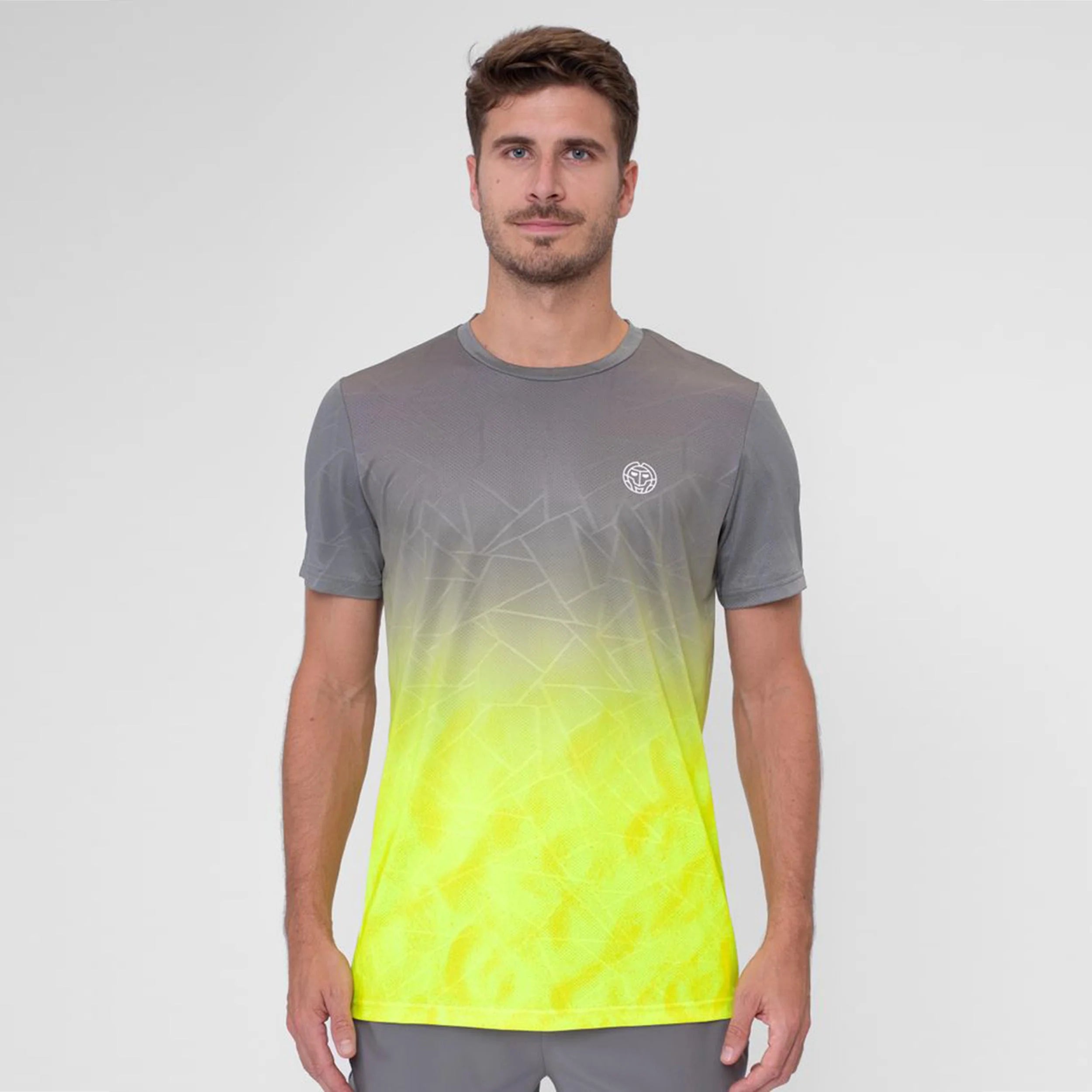 Polera Hombre Bidi Badu Beach Spirit T-Shirt Men Grey green Talla M