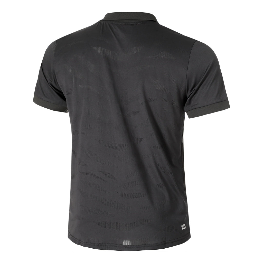 Polera Hombre Bidi Badu Spike Polo Men Dark Grey Blue Talla M