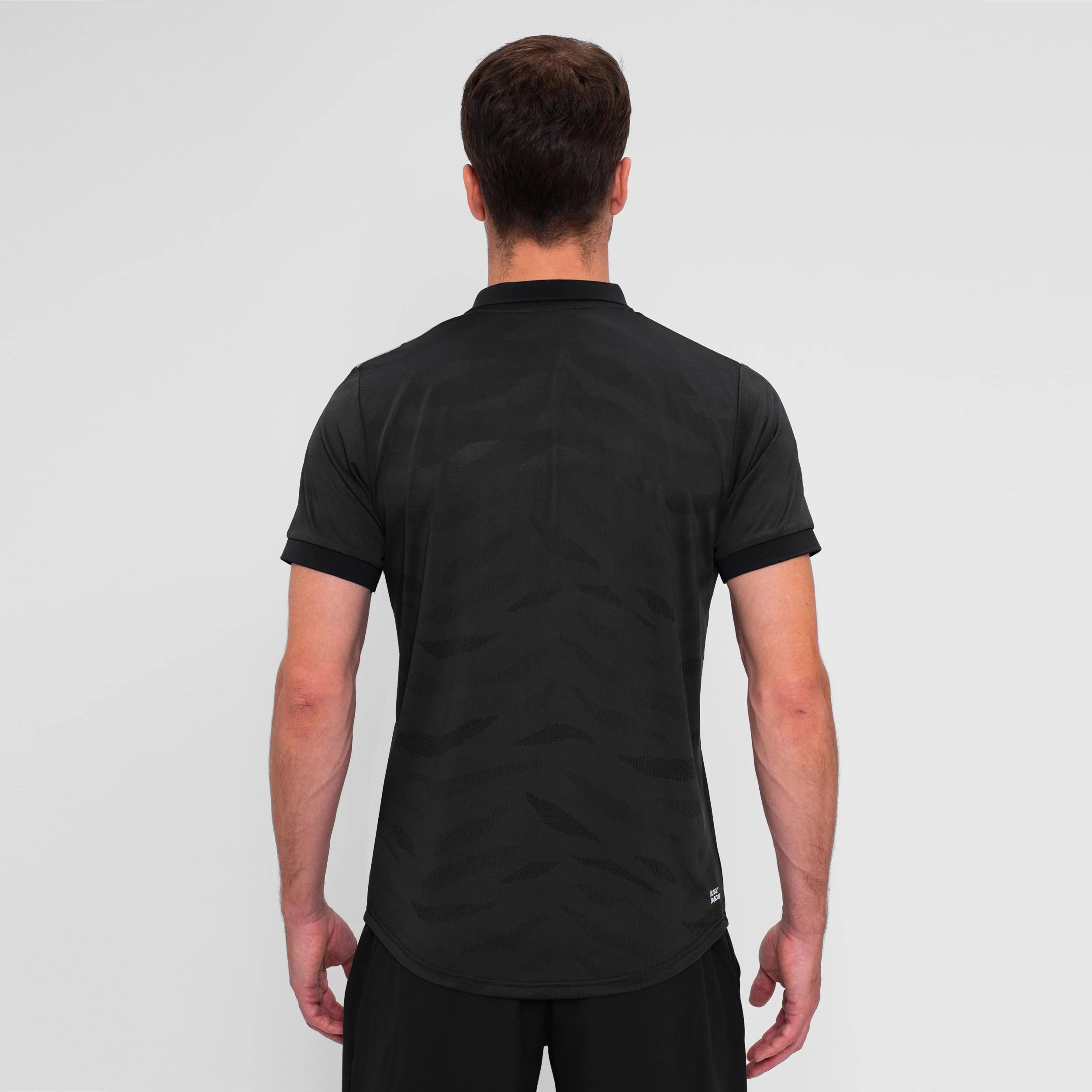 Polera Hombre Bidi Badu Spike Polo Men Dark Grey Blue Talla M