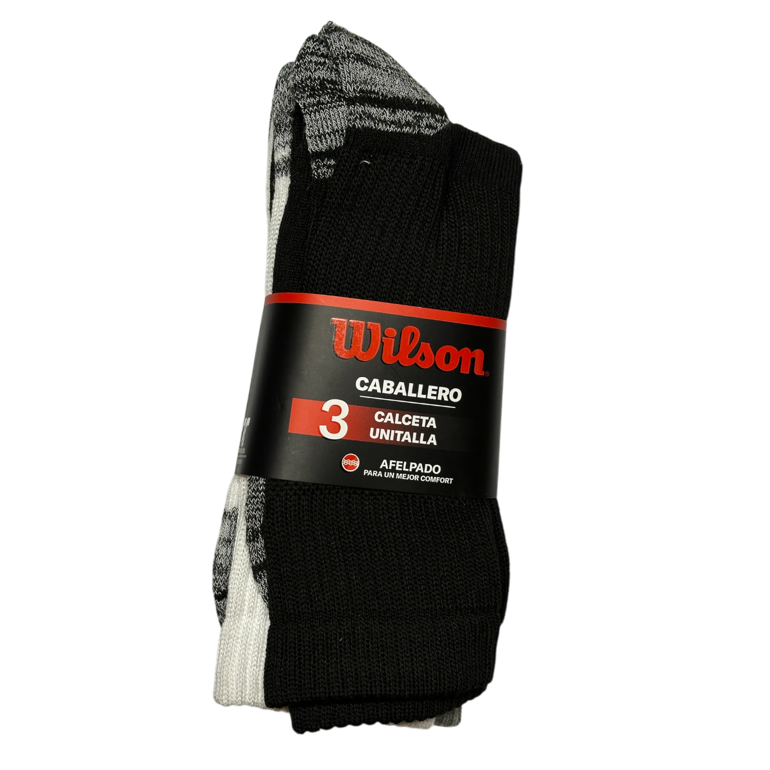 Calcetines Wilson Largos Unitalla 3 Pack