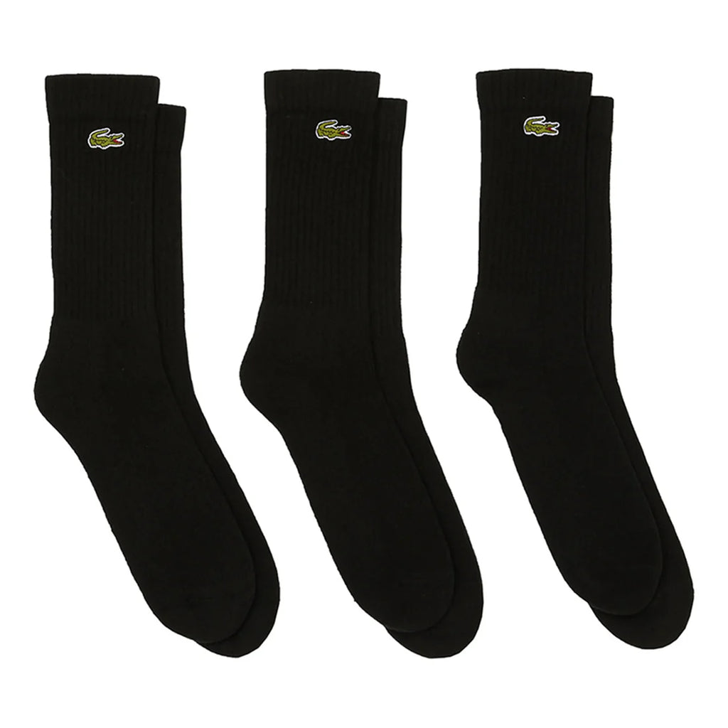 Calcetines Lacoste Black