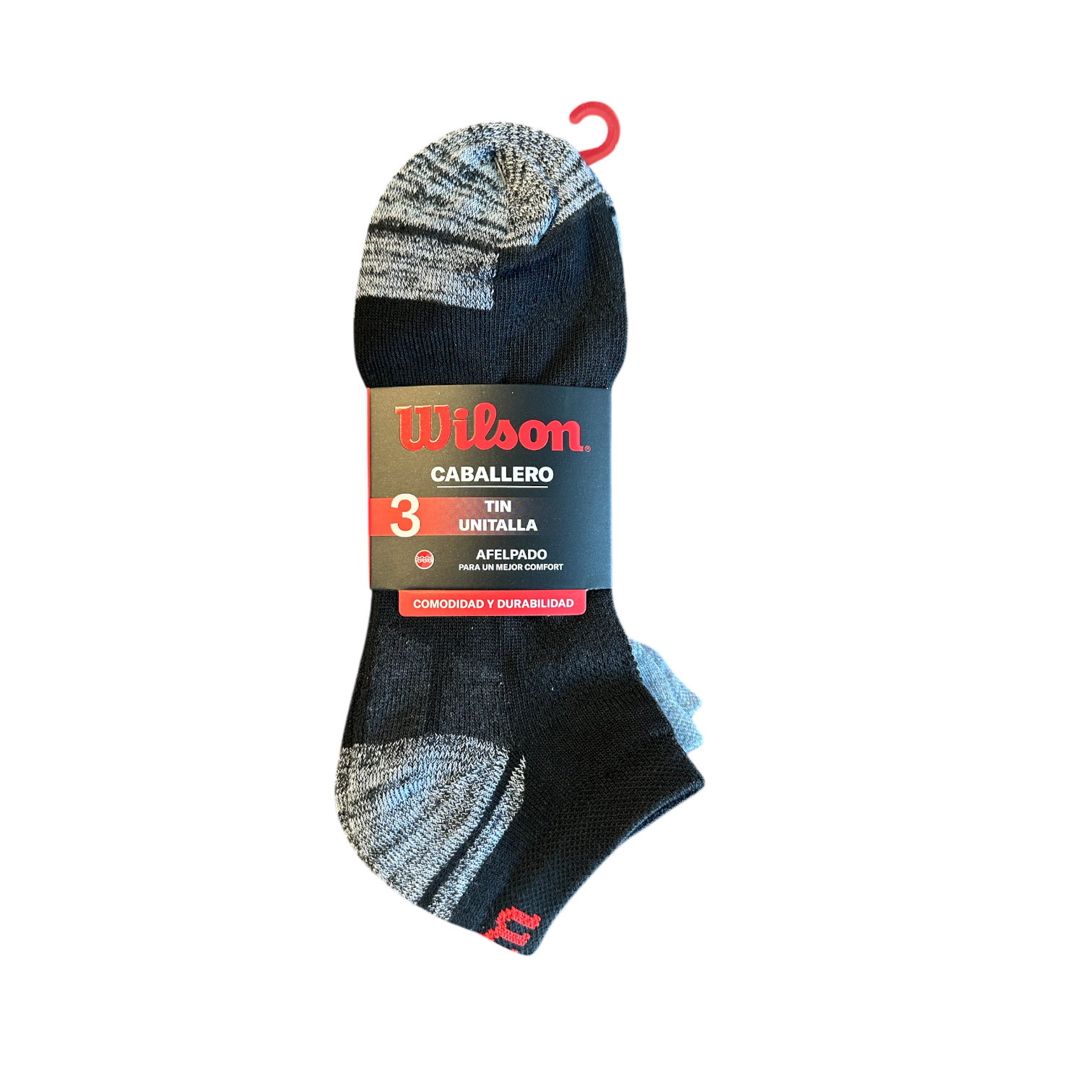 Calcetines Wilson Cortos Unitalla 3 Pack