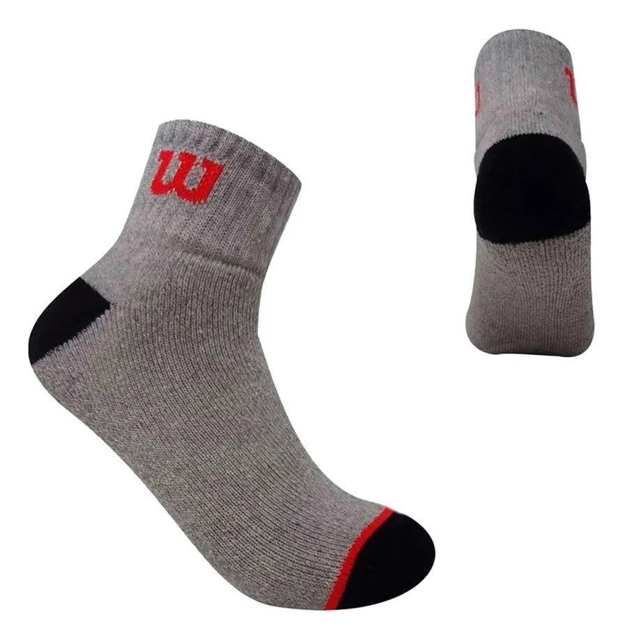 Calcetines Wilson Media Caña Unitalla 5 Pack