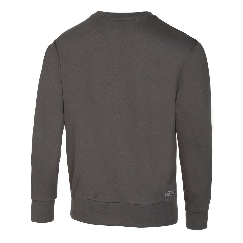 Poleron Hombre Bidi Badu Chill Crew Sweatshirt Men Dark Grey Talla L