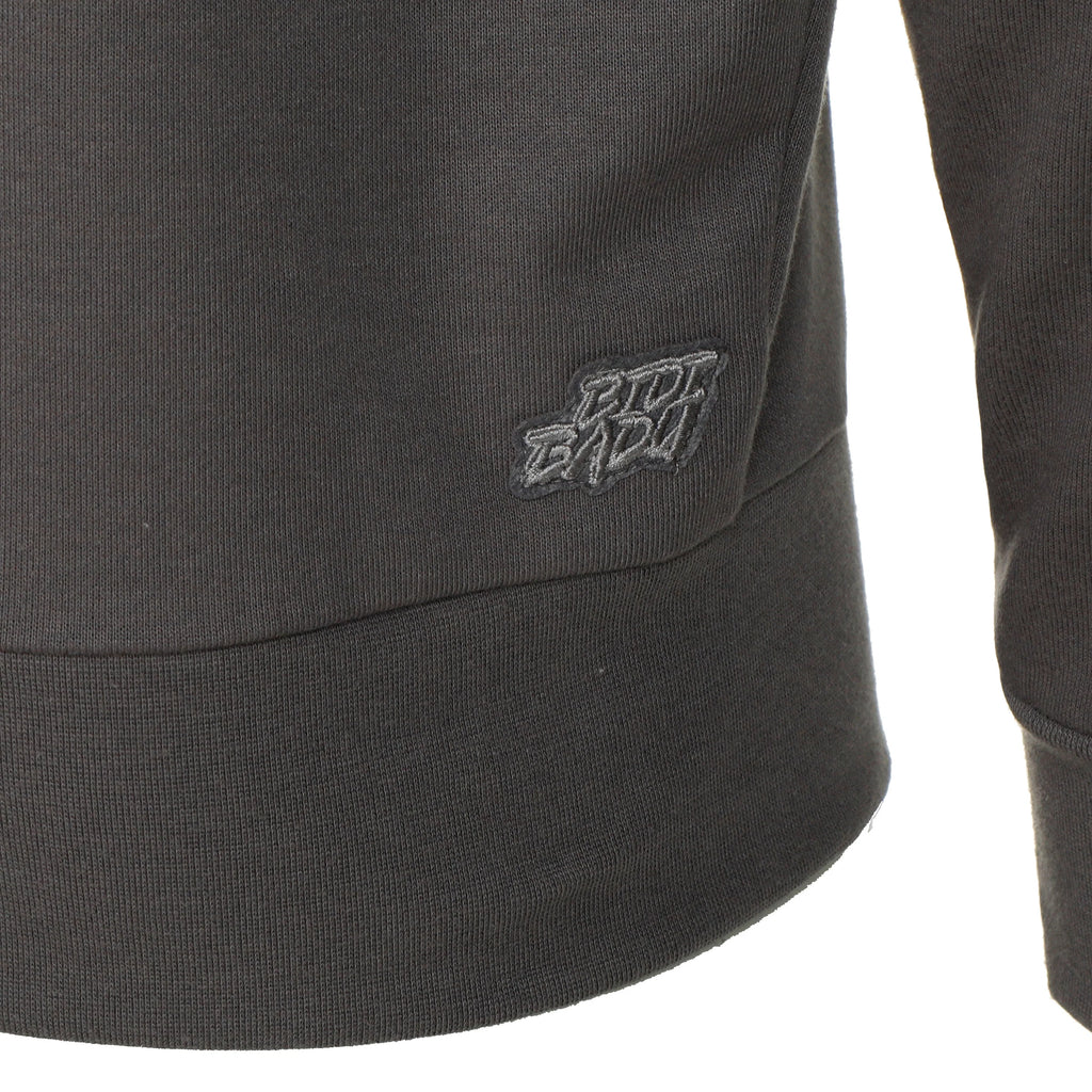 Poleron Hombre Bidi Badu Chill Crew Sweatshirt Men Dark Grey Talla L