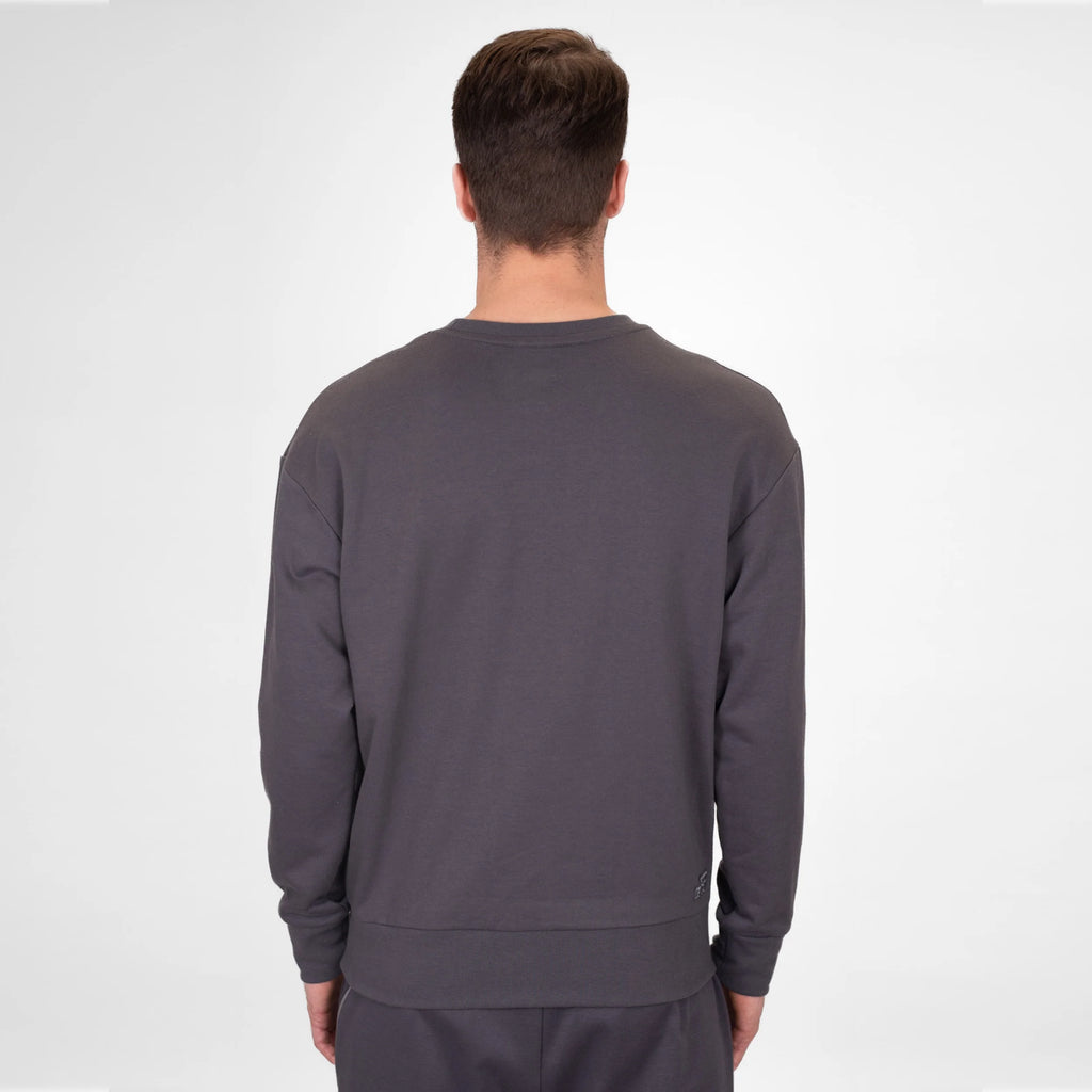Poleron Hombre Bidi Badu Chill Crew Sweatshirt Men Dark Grey Talla L