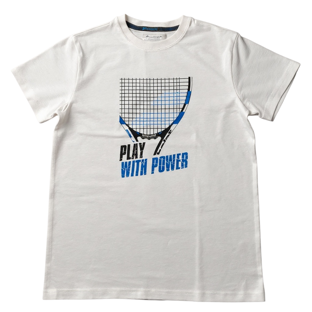 Polera Babolat Tenis Core Pure Niño Talla 6-8