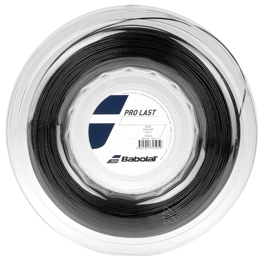 Cuerda de Tenis Babolat Pro Last Black 1.25mm 200 mts