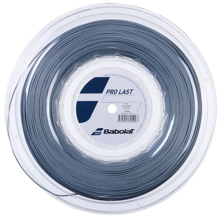 Cuerda de Tenis Babolat Pro Last Grey 1.25mm 200 mts