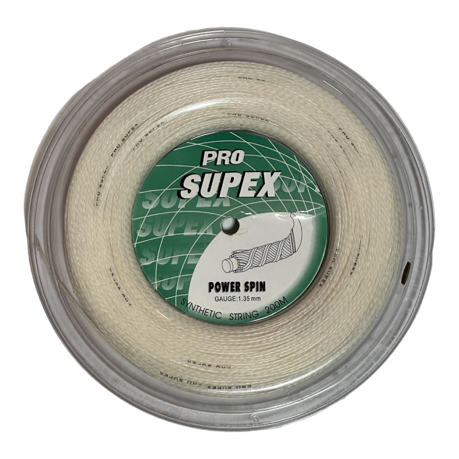 Cuerda de Tenis ProSupex Power Spin 1.35mm 200 mts