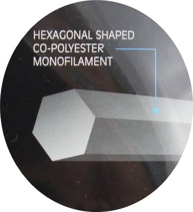 Cuerda de Tenis Zons Polymo Hexplosion Plata 1.23mm 200 mts