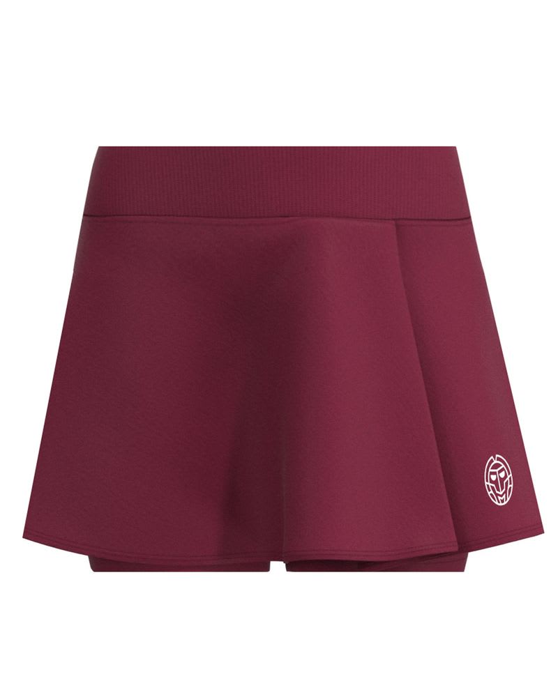 Falda Bidi Badu Protected Leafs Wavy Bordeaux Talla S