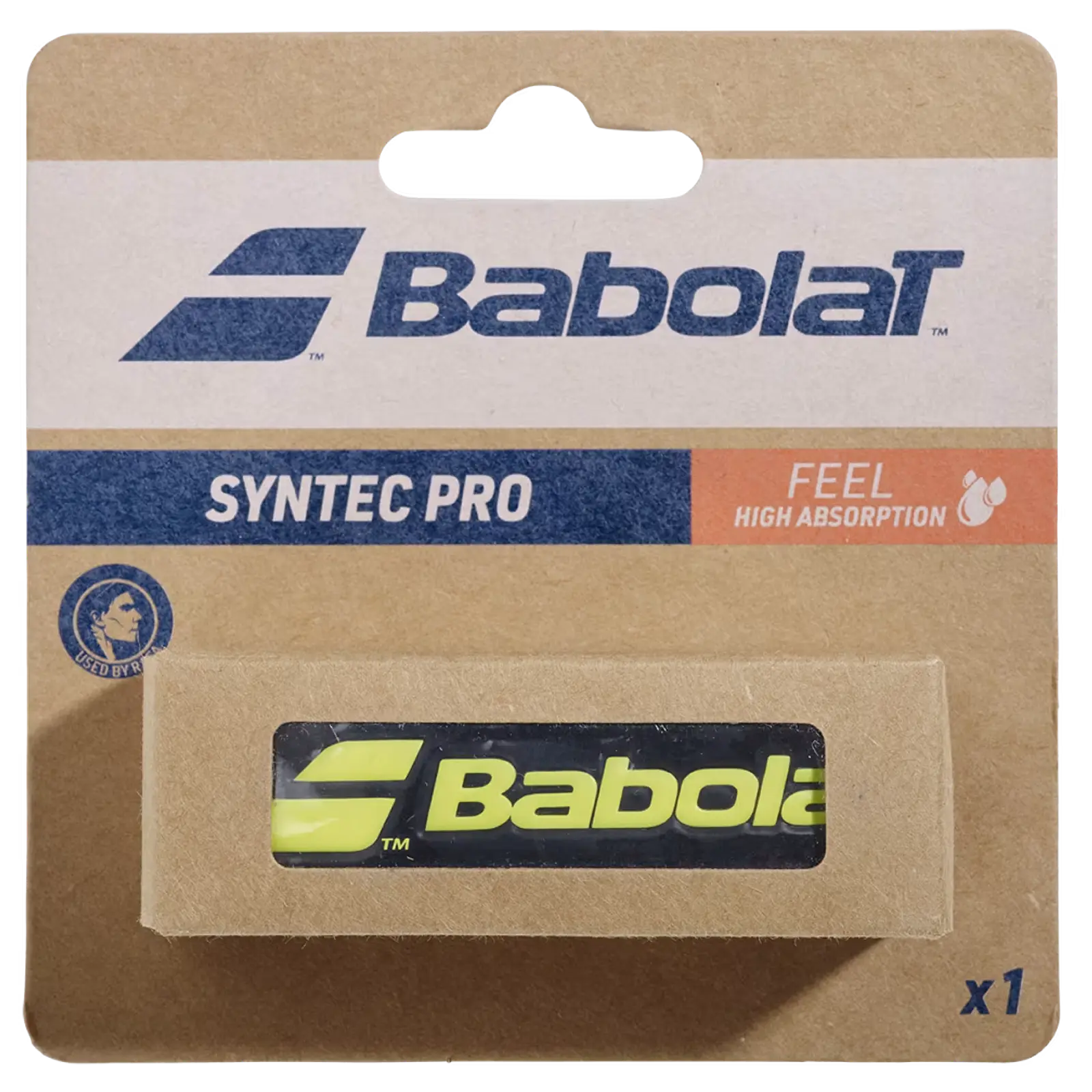 Grip Babolat Syntec Pro Feel Black Yellow