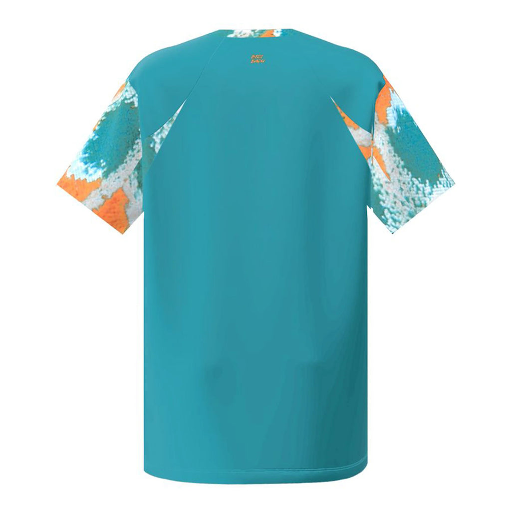 Polera Hombre Bidi Badu Melbourne V-Neck T-Shirt Men-Petrol Orange Talla M
