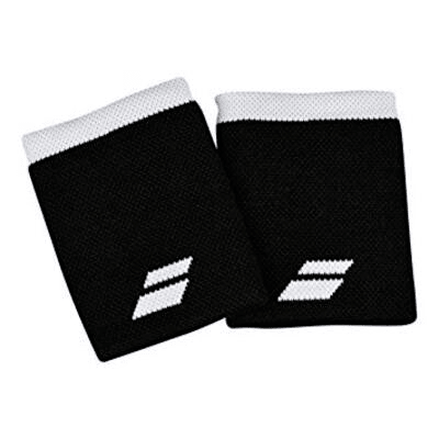 Muñequera Deportiva Babolat Jumbo Black White