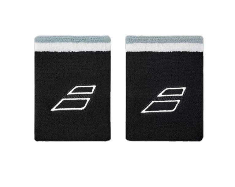 Muñequera Deportiva Babolat Terry Jumbo Wristband Negra