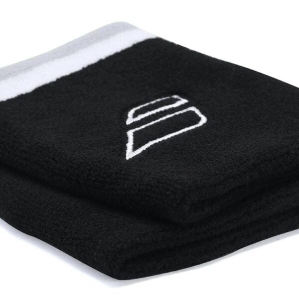 Muñequera Deportiva Babolat Terry Jumbo Wristband Negra
