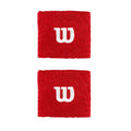 Muñequera Deportiva Wilson Red Corta x2