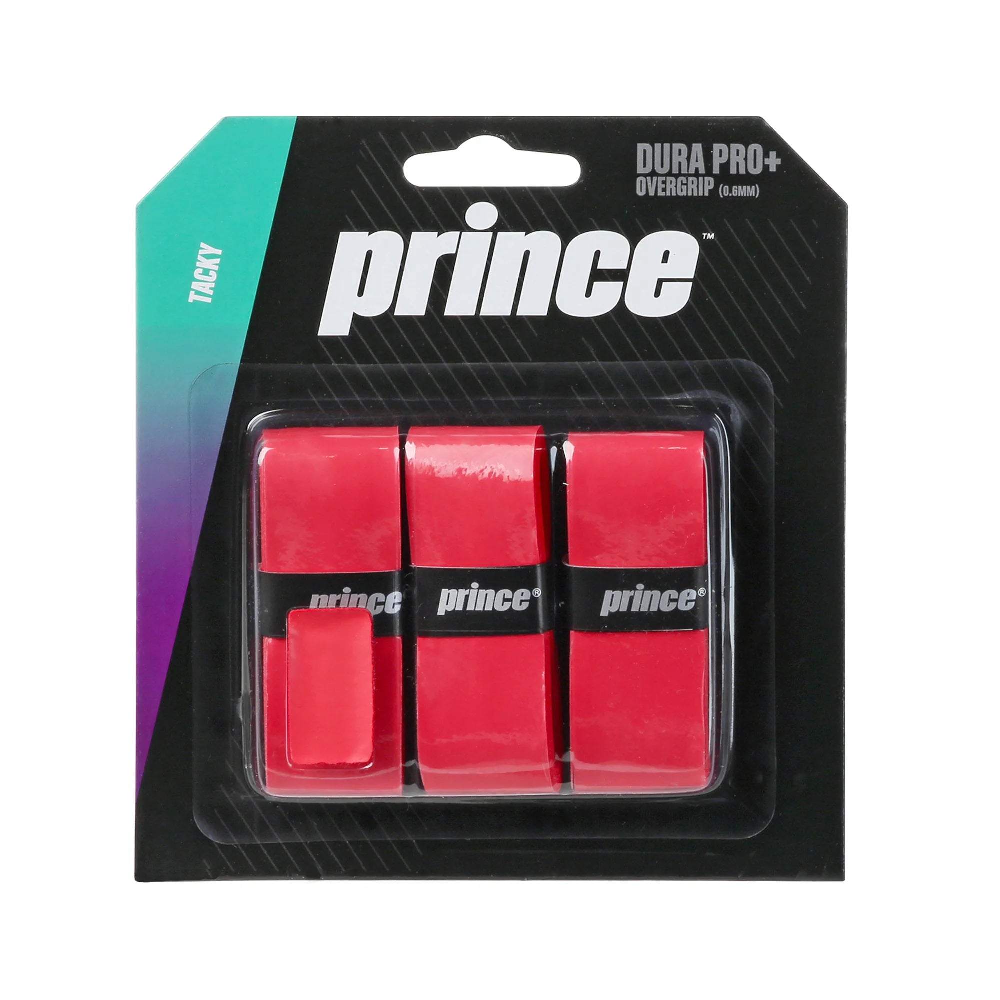 Overgrip Prince DuraPro+ Rojo x3