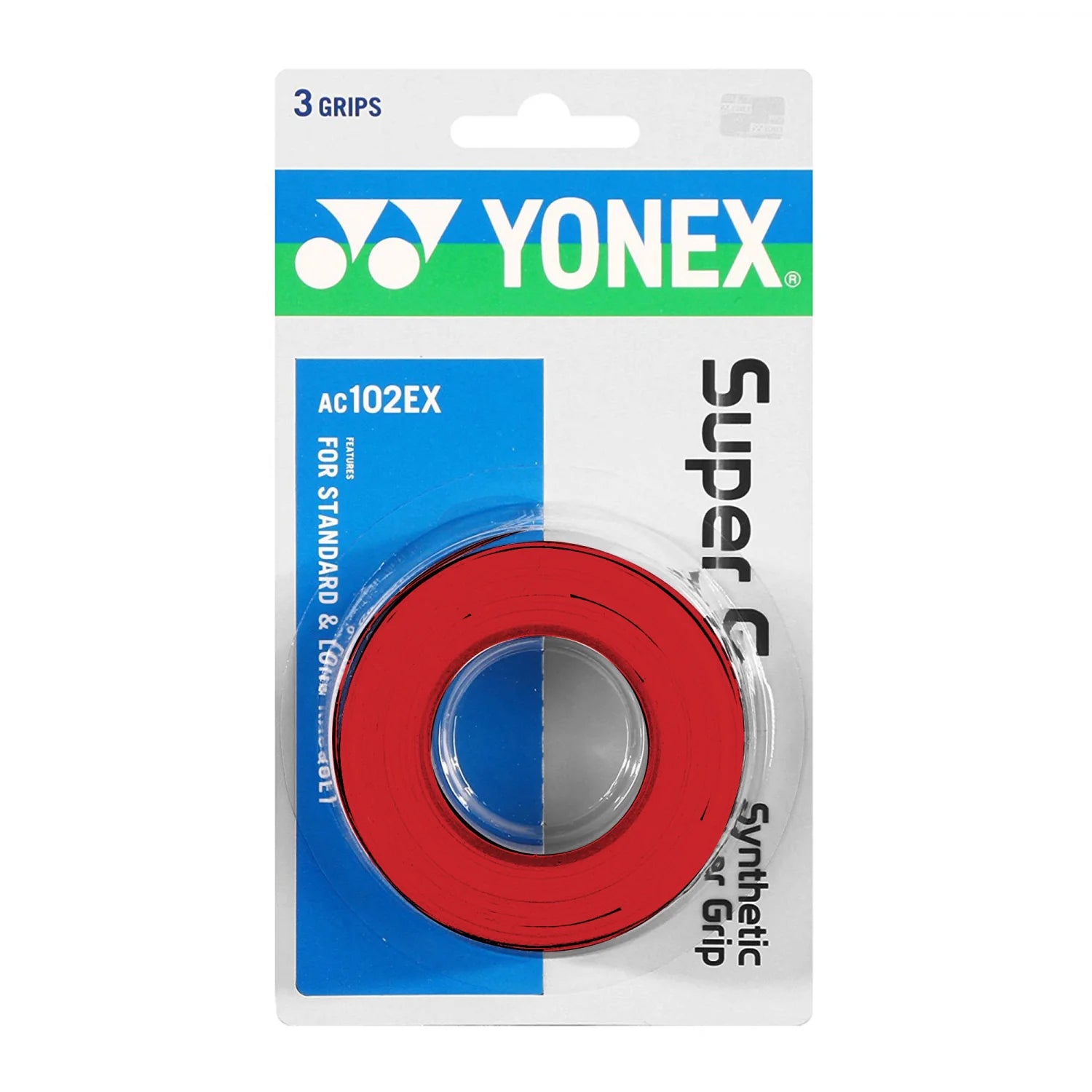 Overgrip Yonex Wet Super Grap Red x3