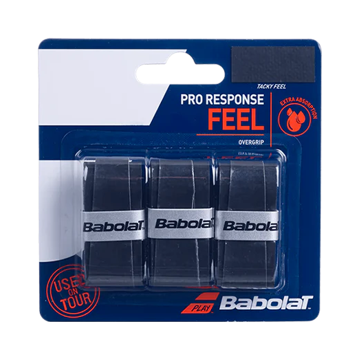 Overgrip Babolat Pro Response Feel Black x3