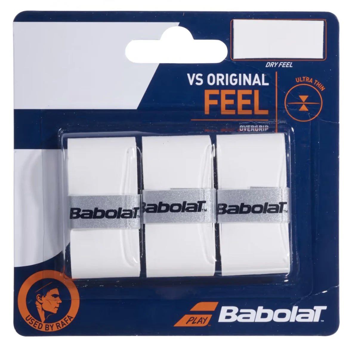 Overgrip Babolat Vs Original Feel x3 Blanco