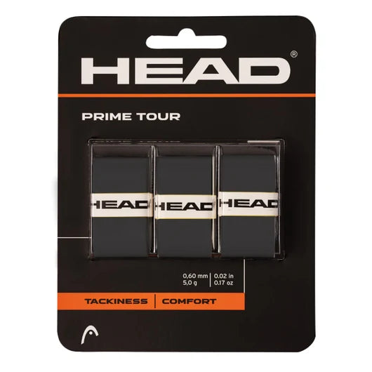 Overgrip Head Prime Tour Black x3