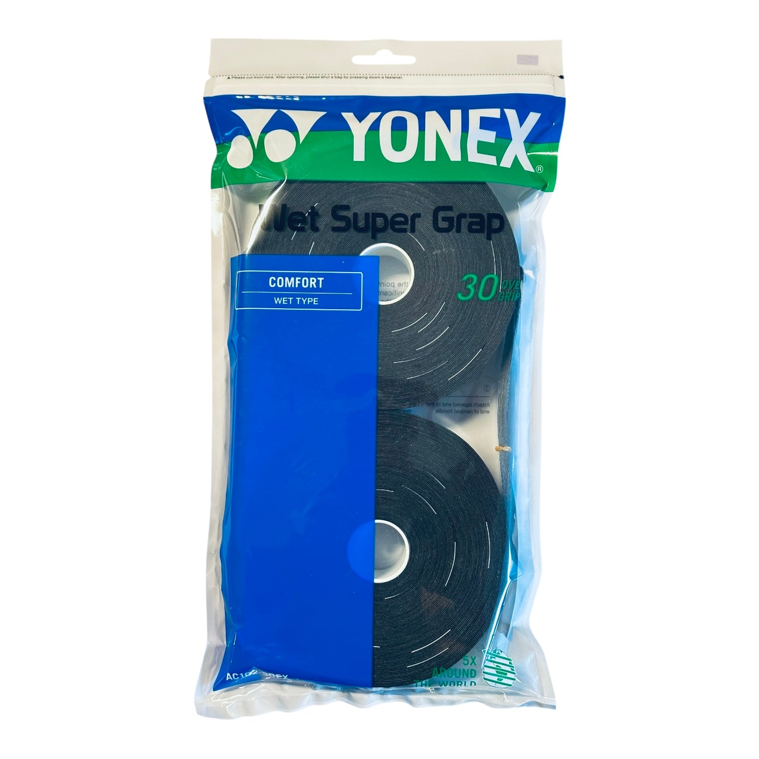 Overgrip Yonex Wet Super Grap 30 Pack Black