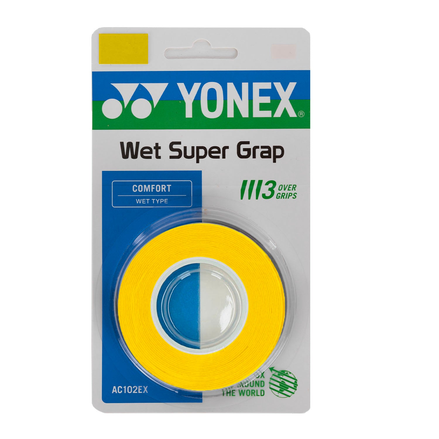 Overgrip Yonex Wet Super Grap Yellow x3