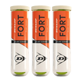Pack de Pelotas de Tenis Dunlop Fort Clay Court x4
