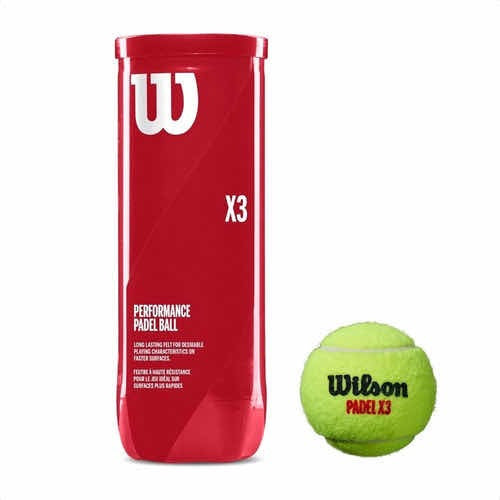 Pelotas de Padel Wilson x3