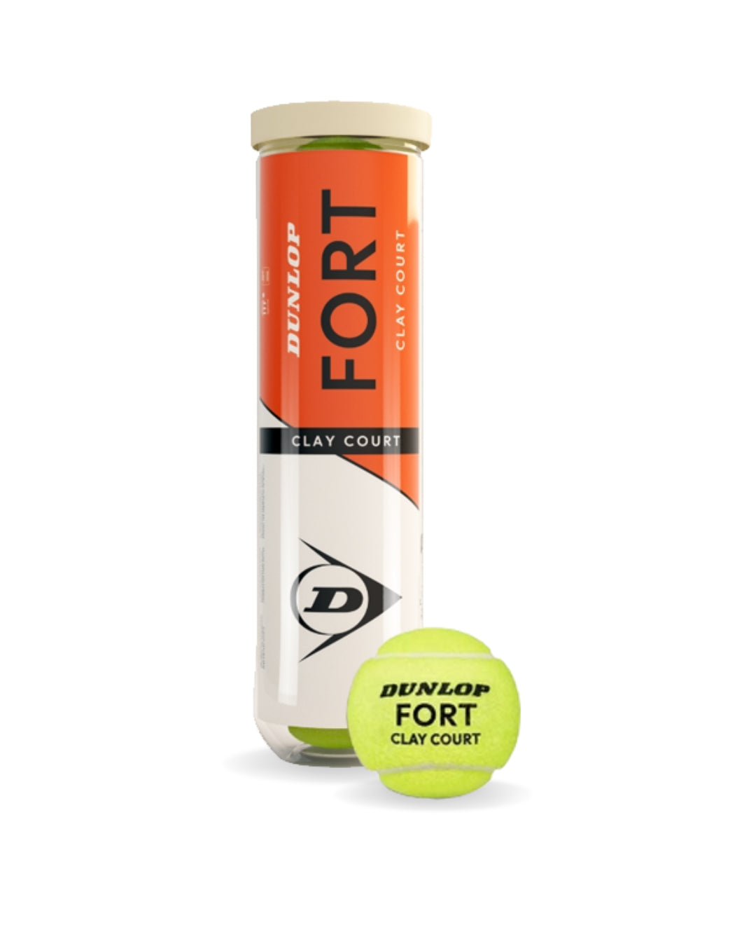 Pelotas de Tenis Dunlop Fort Clay Court x4