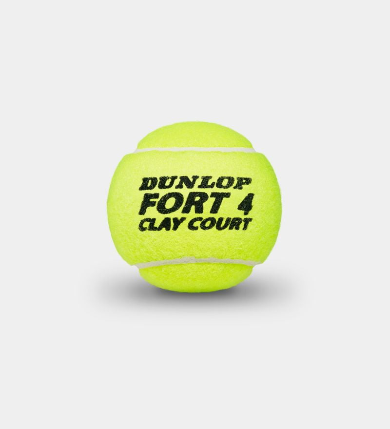 Pelotas de Tenis Dunlop Fort Clay x4