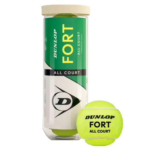 Pelotas de Tenis Dunlop Fort x3