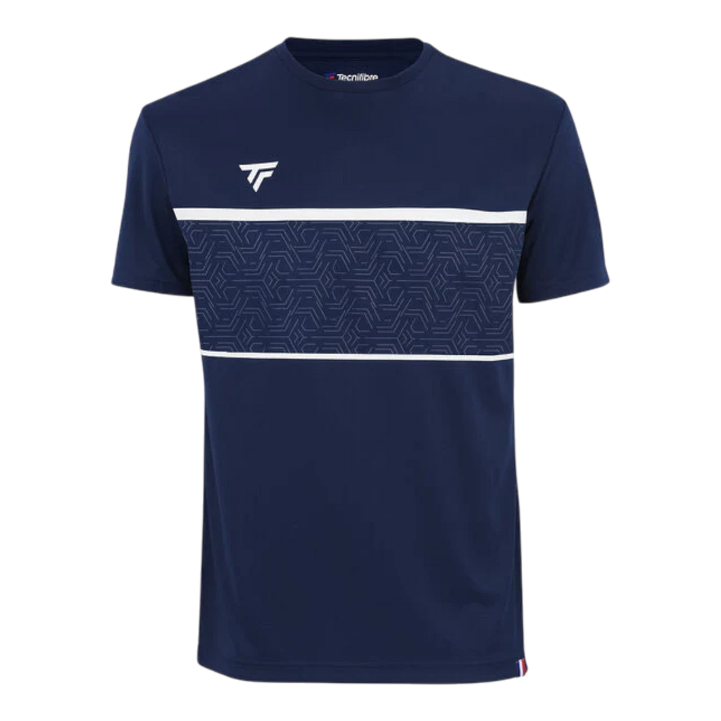 Polera Hombre Deportiva Tecnifibre Team Tech Tee Marine M
