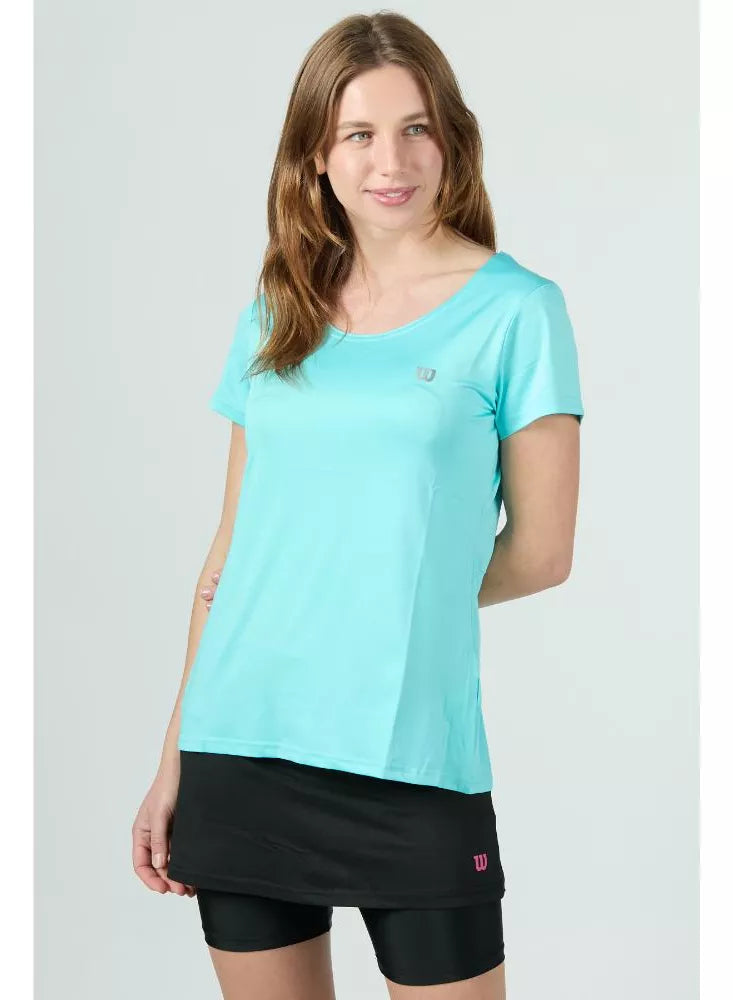 Polera Mujer Wilson TShirt Celeste M