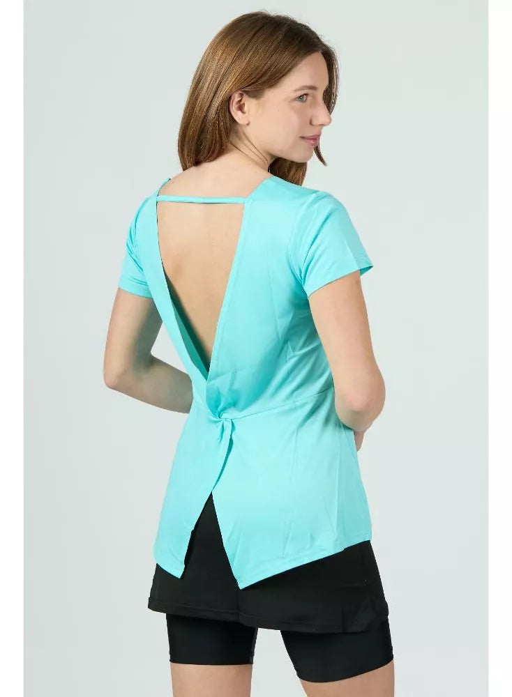 Polera Mujer Wilson TShirt Celeste L