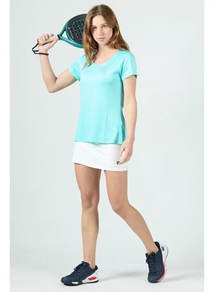 Polera Mujer Wilson TShirt Celeste L