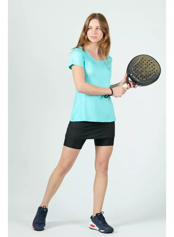 Polera Mujer Wilson TShirt Celeste L