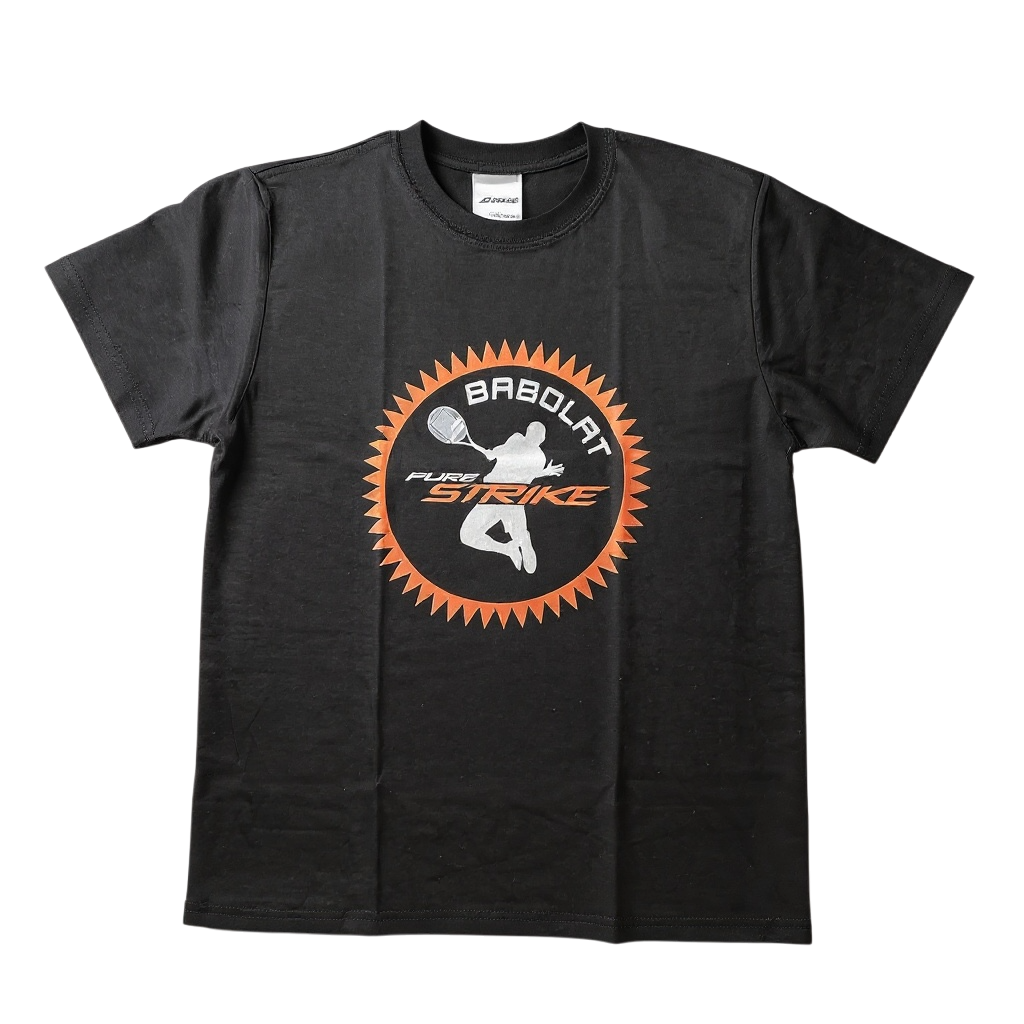 Polera Babolat Tenis Pure Strike Negra Talla S
