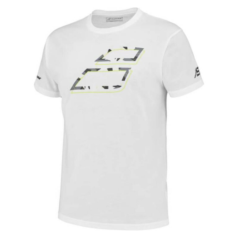 Polera Hombre Babolat Aero Cotton Tee Men White L