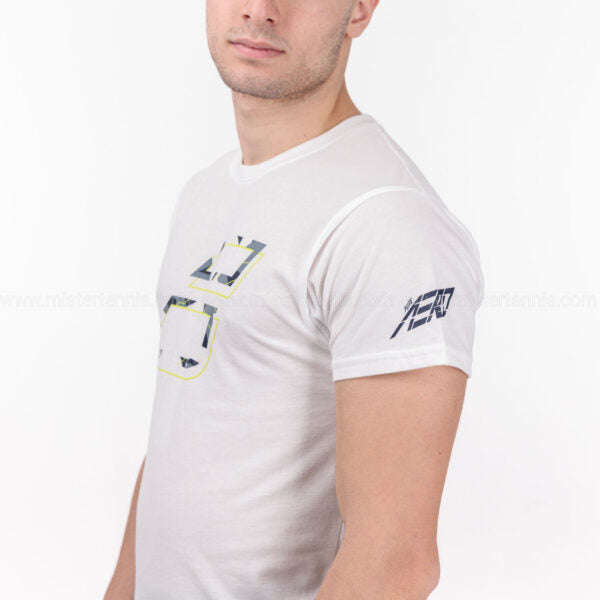 Polera Hombre Babolat Aero Cotton Tee Men White L