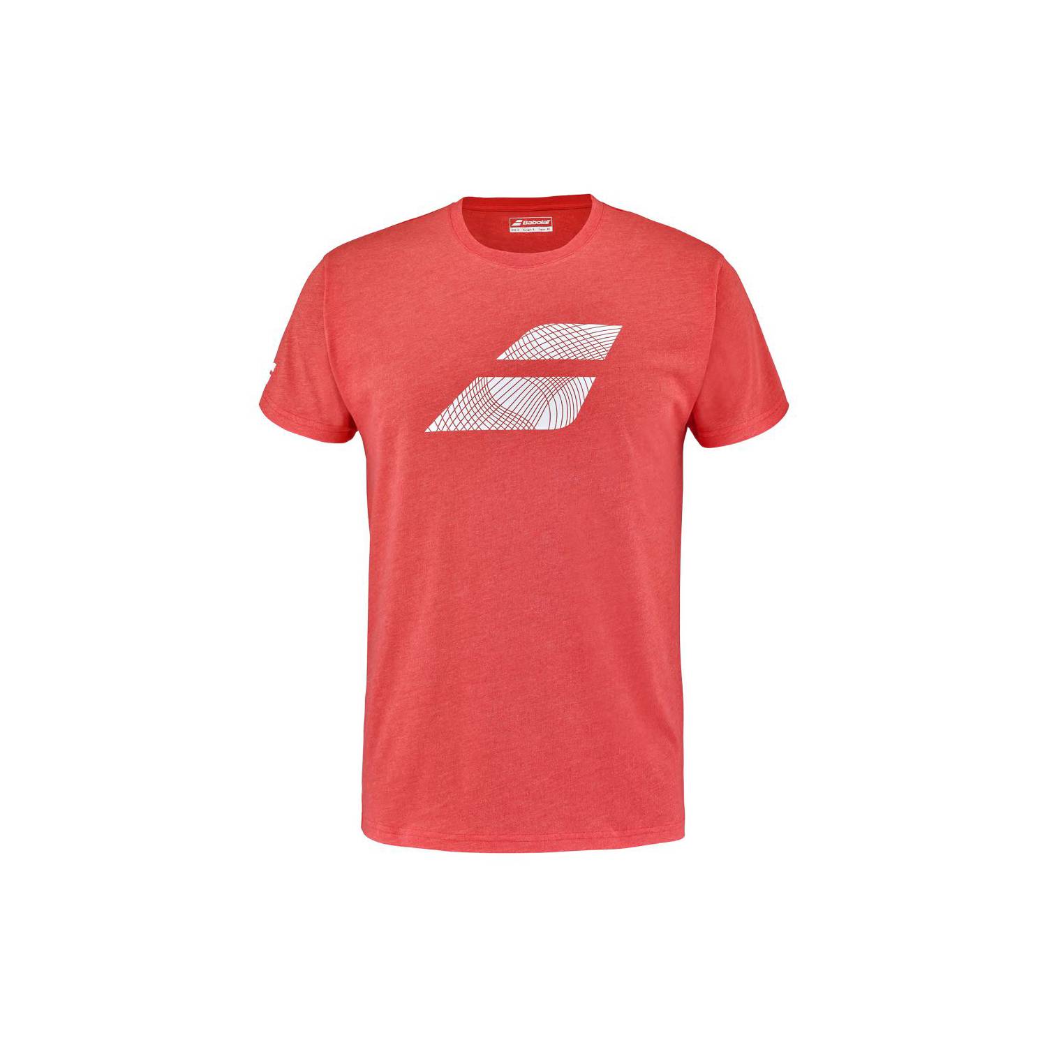 Polera Hombre Babolat Exercise Big Flag Tee Men / Poppy Red L
