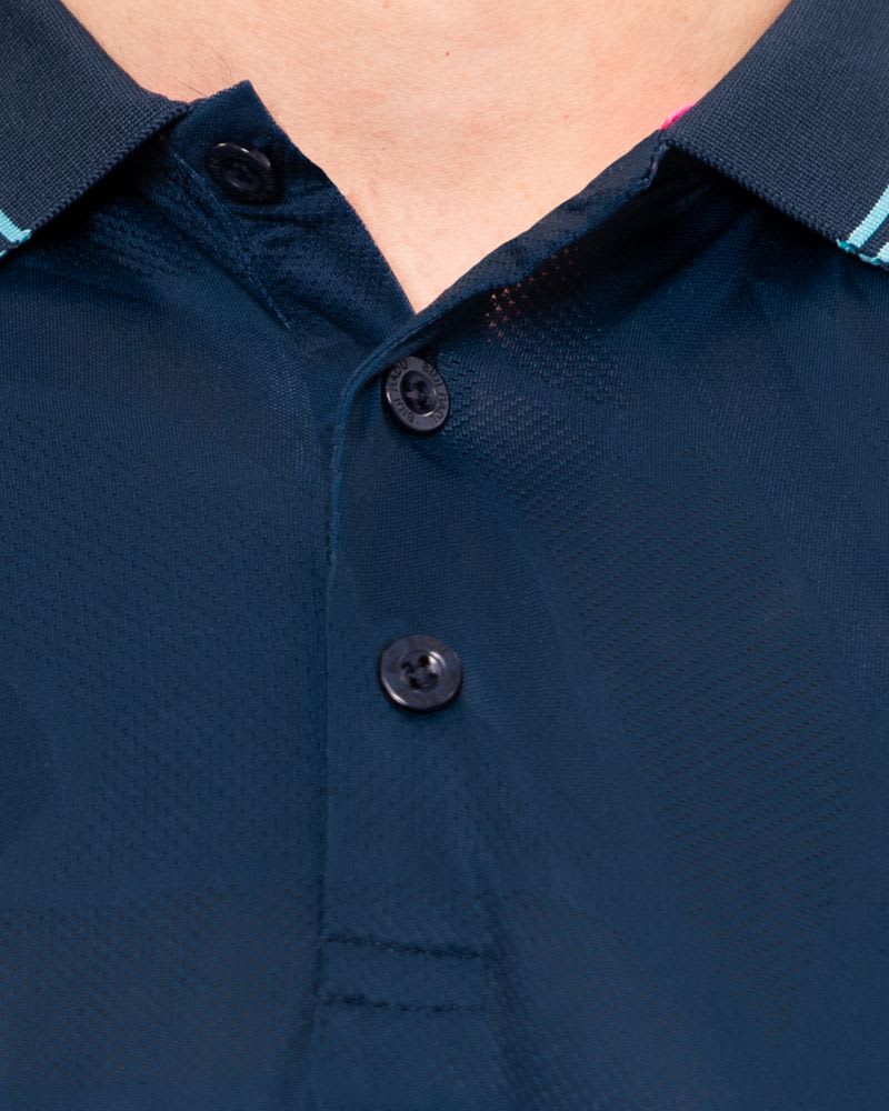 Polera Hombre Bidi Badu Grafic Illumination Dark Blue Mixed Talla L