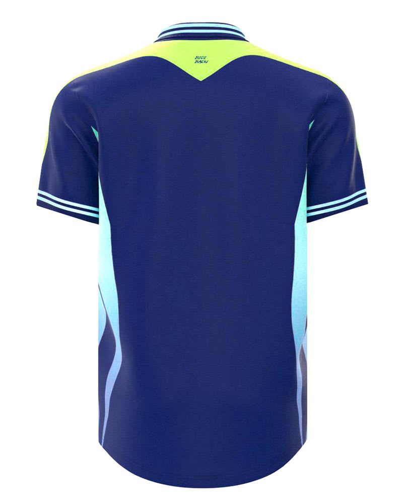 Polera Hombre Bidi Badu Grafic Illumination Dark Blue Mixed Talla L