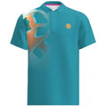 Polera Hombre Bidi Badu Melbourne 2025 Polo Men-Petrol Orange Talla M