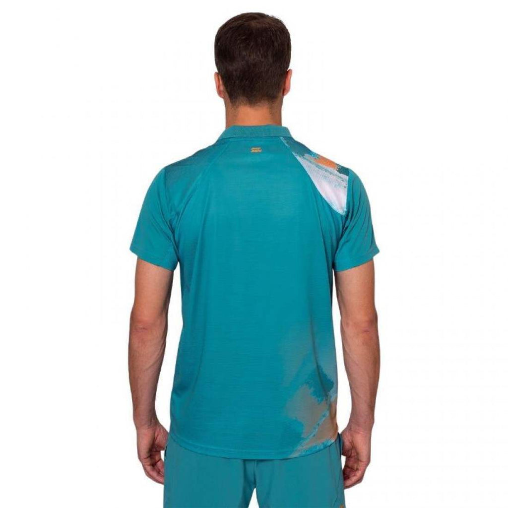 Polera Hombre Bidi Badu Melbourne 2025 Polo Men-Petrol Orange Talla M